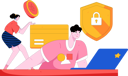 پیش‌نمایش فایل man-looking-payment-protection-12090522 از پک امور مالی
