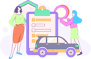 پیش‌نمایش فایل girl-with-car-insurance-policy-12109754 از پک بیمه خودرو