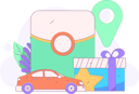 پیش‌نمایش فایل online-taxi-booking-12110024 از پک خدمات تاکسی