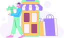 پیش‌نمایش فایل boy-doing-online-marketing-12109976 از پک تجارت الکترونیک