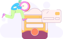 پیش‌نمایش فایل boy-doing-shopping-payment-12109950 از پک تجارت الکترونیک