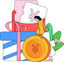 پیش‌نمایش فایل girl-doing-gift-shopping-12080369 از پک دعوت