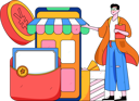 پیش‌نمایش فایل man-doing-online-shopping-12080356 از پک دعوت