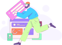 پیش‌نمایش فایل boy-working-on-web-designing-12112088 از پک کار کسب‌وکار