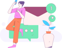 پیش‌نمایش فایل email-notification-12112107 از پک کار کسب‌وکار