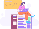 پیش‌نمایش فایل girl-plotting-data-on-chart-12112094 از پک کار کسب‌وکار