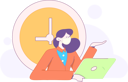 پیش‌نمایش فایل setting-up-time-for-meeting-12112104 از پک کار کسب‌وکار