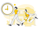 پیش‌نمایش فایل employee-try-to-chase-time-for-meeting-12238964 از پک دویدن