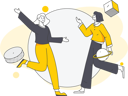 پیش‌نمایش فایل friends-running-for-school-12238966 از پک دویدن