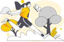 پیش‌نمایش فایل sportswoman-practices-fast-speed-12238960 از پک دویدن