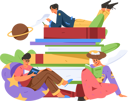 پیش‌نمایش فایل book-reading-12237650 از پک خواندن