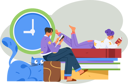 پیش‌نمایش فایل girl-reading-literature-12237668 از پک خواندن