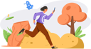 پیش‌نمایش فایل man-running-in-morning-time-12236798 از پک دویدن