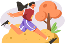 پیش‌نمایش فایل woman-running-in-park-12236806 از پک دویدن