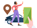 پیش‌نمایش فایل cab-location-12236843 از پک خدمات تاکسی