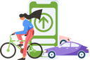 پیش‌نمایش فایل online-cab-booking-12236850 از پک خدمات تاکسی