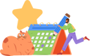 پیش‌نمایش فایل business-calendar-12237436 از پک ورود