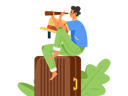 پیش‌نمایش فایل man-finding-travel-destination-12237502 از پک سفر