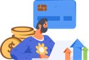 پیش‌نمایش فایل beard-man-working-on-financial-growth-12236690 از پک امور مالی