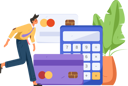 پیش‌نمایش فایل businessman-running-for-credit-card-payment-calculation-12236681 از پک امور مالی