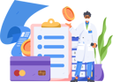 پیش‌نمایش فایل doctor-with-hospital-bill-12236664 از پک امور مالی