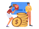 پیش‌نمایش فایل girl-holding-financial-envelope-while-man-standing-with-wine-glass-12236691 از پک امور مالی