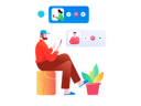 پیش‌نمایش فایل beard-man-holding-mobile-doing-online-business-talk-12236390 از پک فعالیت اجتماعی
