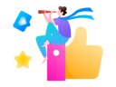 پیش‌نمایش فایل boy-finding-customer-review-12236398 از پک فعالیت اجتماعی