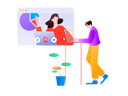 پیش‌نمایش فایل boy-having-online-business-meeting-with-employee-12236411 از پک فعالیت اجتماعی