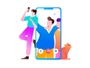 پیش‌نمایش فایل boy-talking-with-his-friends-on-video-call-12236412 از پک فعالیت اجتماعی