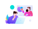 پیش‌نمایش فایل business-people-attending-online-business-meeting-12236410 از پک فعالیت اجتماعی