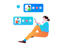 پیش‌نمایش فایل young-girl-attending-video-conference-using-mobile-12236375 از پک فعالیت اجتماعی
