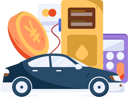 پیش‌نمایش فایل automobile-refuelling-and-paying-card-12236629 از پک سوخت گیری ماشین