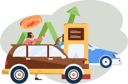 پیش‌نمایش فایل girl-looking-increase-price-of-fuel-12236619 از پک سوخت گیری ماشین