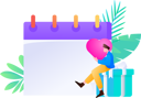 پیش‌نمایش فایل man-holding-heart-while-looking-business-calendar-12236298 از پک ورود