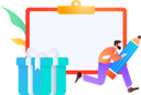 پیش‌نمایش فایل man-running-with-pencil-while-making-event-planning-12236279 از پک ورود