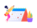پیش‌نمایش فایل young-girl-holding-pencil-while-edit-schedule-12236267 از پک ورود