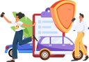 پیش‌نمایش فایل girl-and-man-running-for-car-insurance-policy-12236466 از پک بیمه خودرو