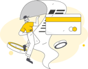پیش‌نمایش فایل boy-is-doing-card-payment-12238686 از پک پرداخت