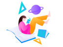 پیش‌نمایش فایل girl-with-book-12236211 از پک خواندن