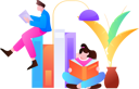 پیش‌نمایش فایل student-reading-book-12236234 از پک خواندن