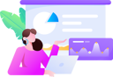 پیش‌نمایش فایل businessman-explaining-pie-chart-analysis-12235045 از پک کار کسب‌وکار