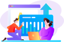 پیش‌نمایش فایل businesswoman-looking-at-business-data-12235074 از پک کار کسب‌وکار