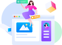 پیش‌نمایش فایل businesswoman-searches-new-employee-for-job-vacancy-12235052 از پک کار کسب‌وکار