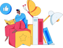 پیش‌نمایش فایل man-reading-book-12442615 از پک خواندن