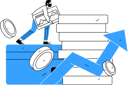 پیش‌نمایش فایل man-climbing-on-credit-card-while-doing-financial-analysis-12501096 از پک امور مالی