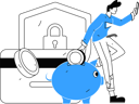 پیش‌نمایش فایل man-doing-secure-payment-using-mobile-12501099 از پک امور مالی