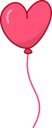 پیش‌نمایش فایل balloon-heart-11865630 از پک عنصر روزهای ولنتاین