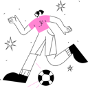 پیش‌نمایش فایل girl-playing-football-10304170 از پک اسلو 2