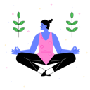 پیش‌نمایش فایل girl-meditating-10306494 از پک خرگوش بامزه
